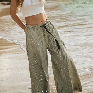 We the free clover wide leg pants